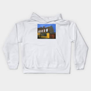 Yellow Fronted Pub, Hull Kids Hoodie